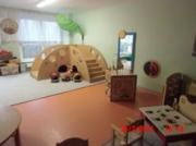 Spielzimmer und Schlafraum der Krippe